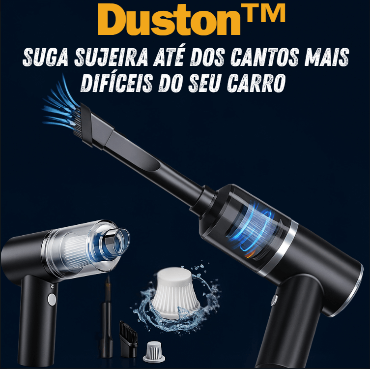 Duston™ - Seu carro limpo, sempre à mão