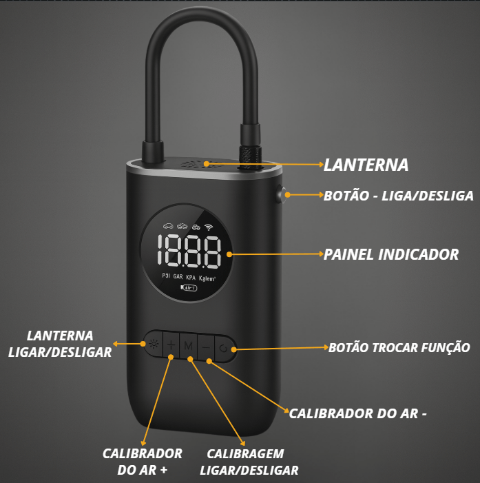 Inflar® - Pronto para encher, onde você estiver