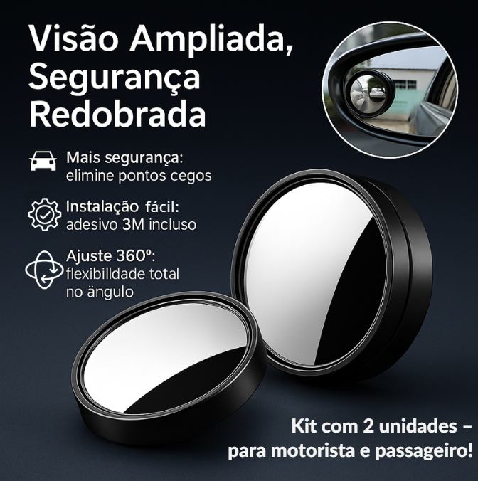 VisionDrive™ - Veja além. Dirija com segurança