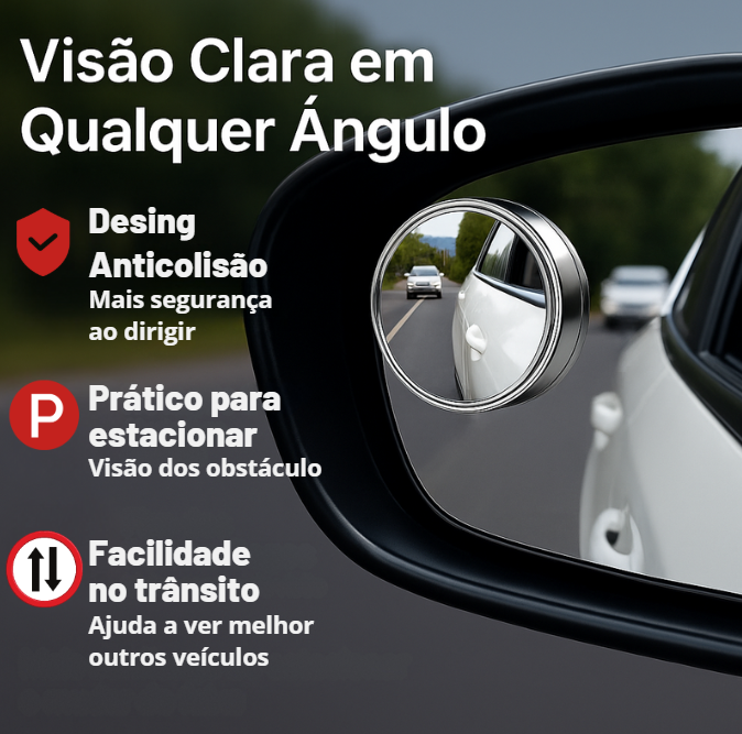 VisionDrive™ - Veja além. Dirija com segurança