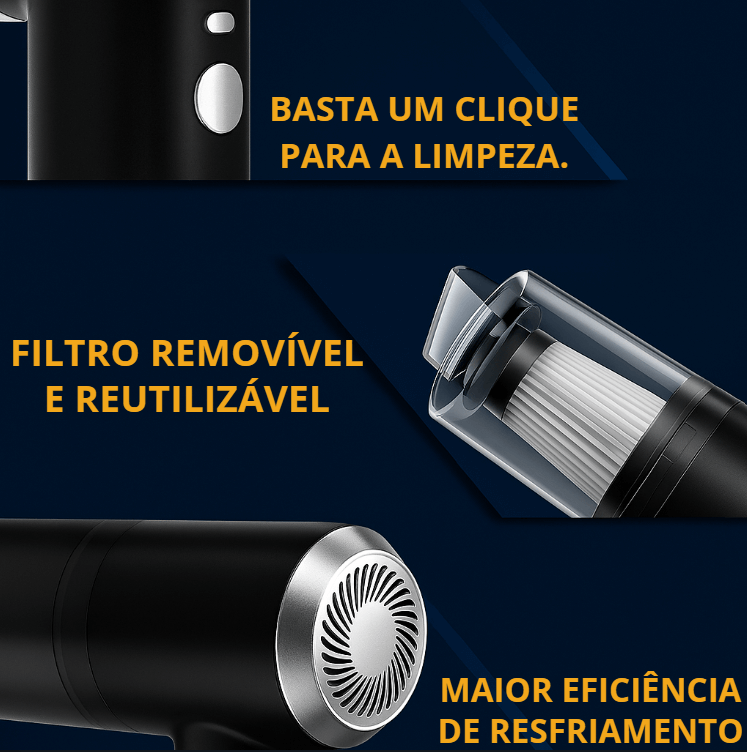 Duston™ - Seu carro limpo, sempre à mão