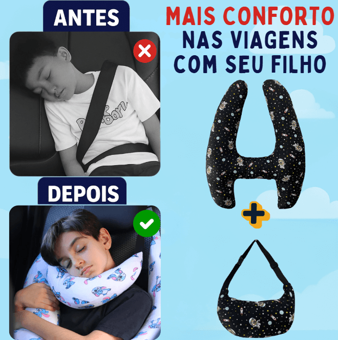 Viajelux™ - Seu colo em forma de travesseiro
