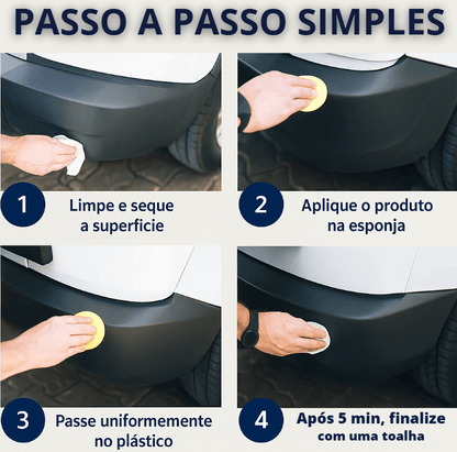 PlastiLux™ - Revitalizador de Plásticos Automotivos