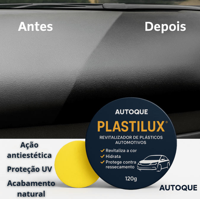 PlastiLux™ - Revitalizador de Plásticos Automotivos
