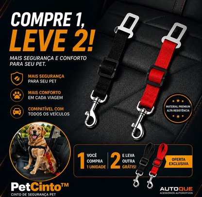 PetCinto™ - Segurança que acompanha cada passeio