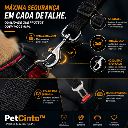 PetCinto™ - Segurança que acompanha cada passeio