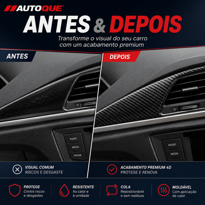 AutoCarbon™ - Transforme o visual do seu carro em minutos