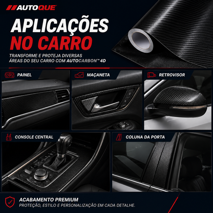 AutoCarbon™ - Transforme o visual do seu carro em minutos