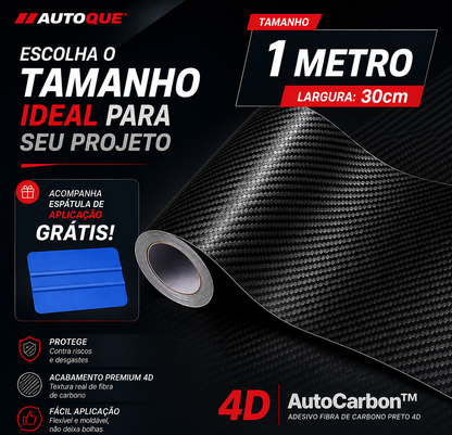 AutoCarbon™ - Transforme o visual do seu carro em minutos