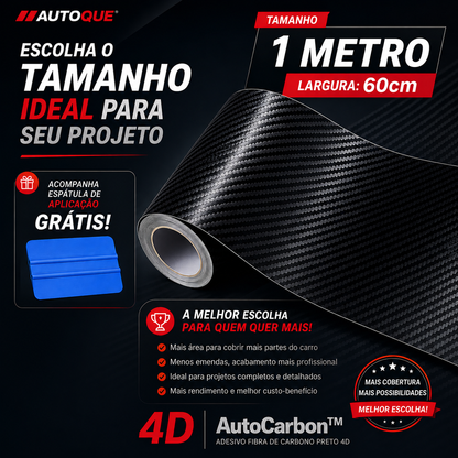 AutoCarbon™ - Transforme o visual do seu carro em minutos