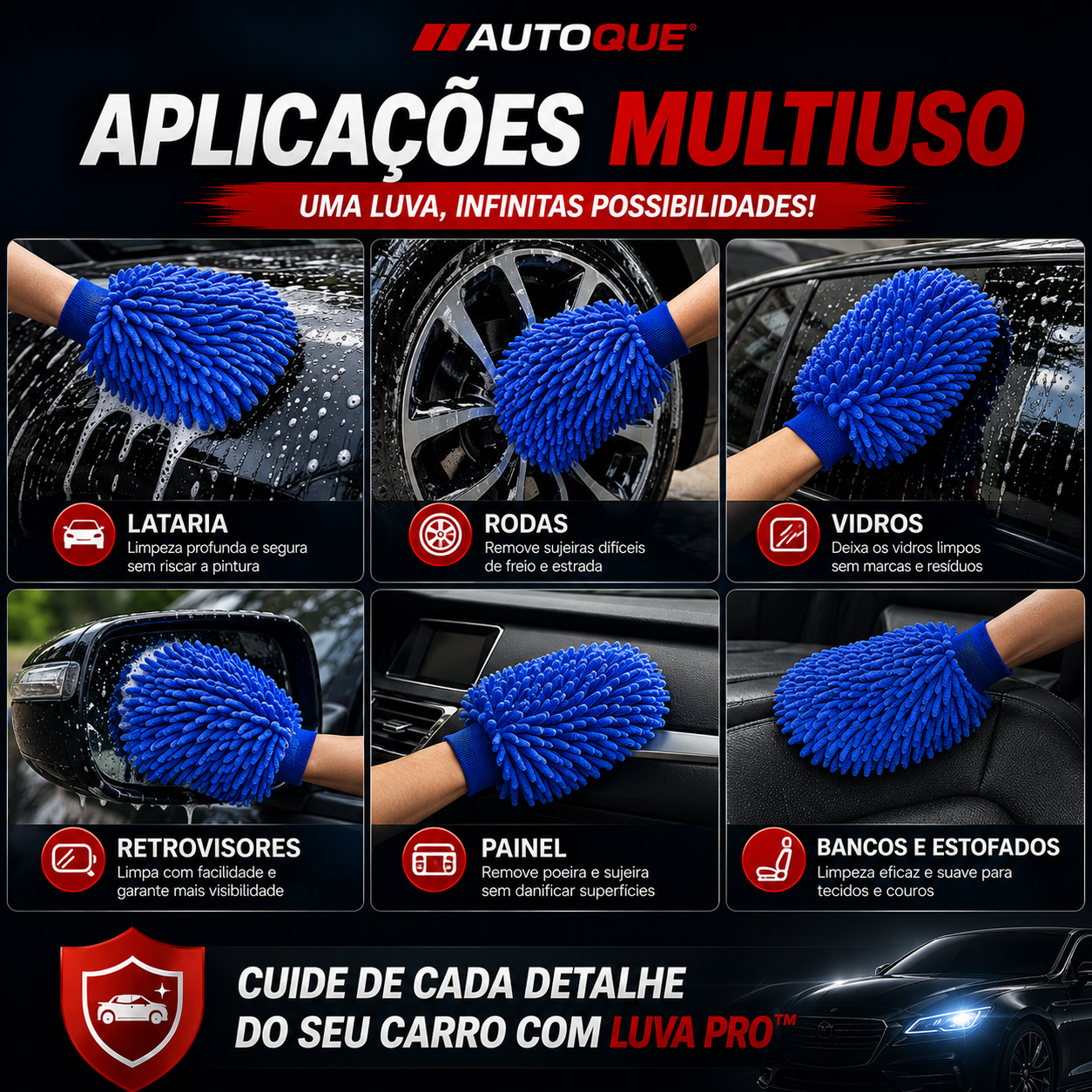 LuvaPro - Mais que lavar, é cuidar do seu carro