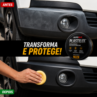 PlastiLux™ - Plásticos renovados com aparência de novo.