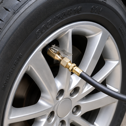 Adaptador Inflar - Conexão Rápida sem Perda de Ar