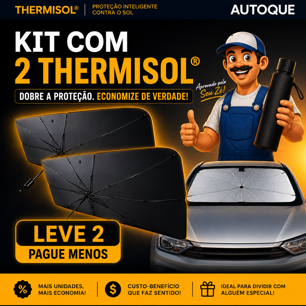 Thermisol® - A sombra que seu carro merece