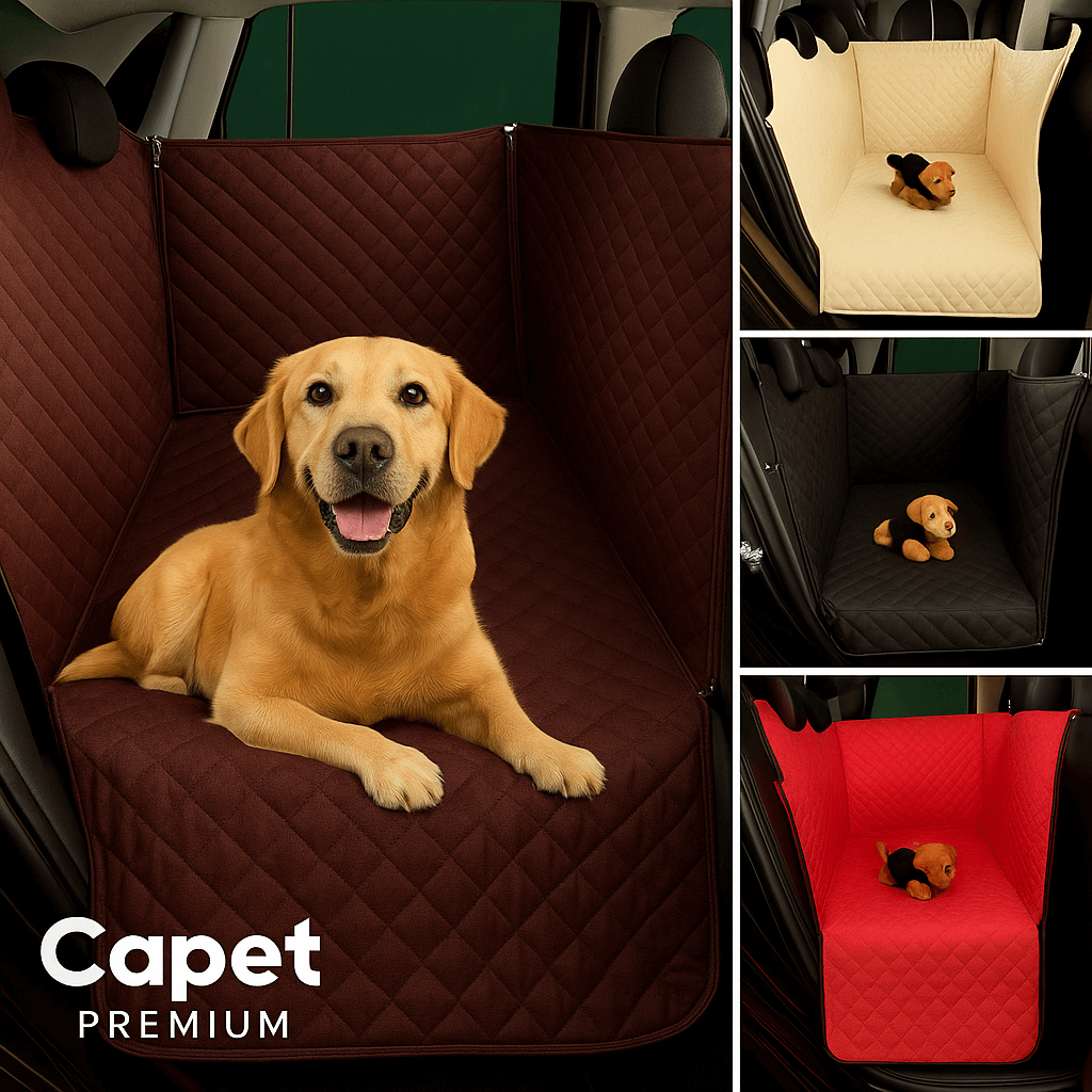 Capet™ - Seu carro limpo. Seu pet seguro