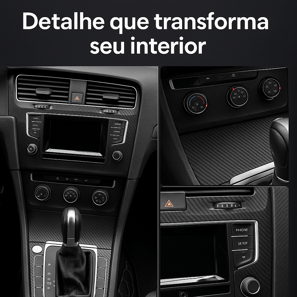 AutoCarbon™ - Transforme o visual do seu carro em minutos