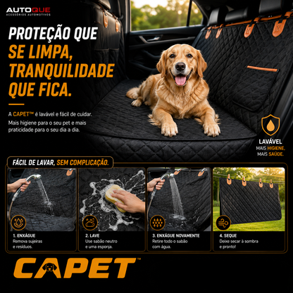 Capet™ - Seu carro limpo. Seu pet seguro