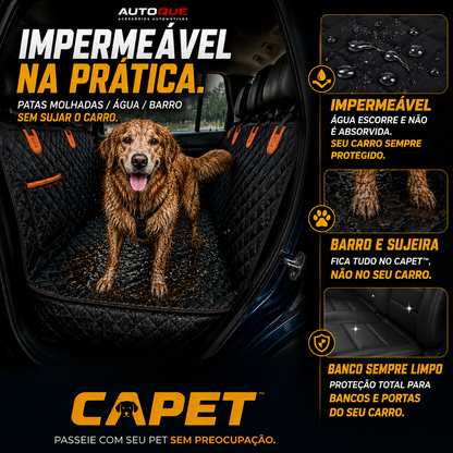 Capet™ - Seu carro limpo. Seu pet seguro